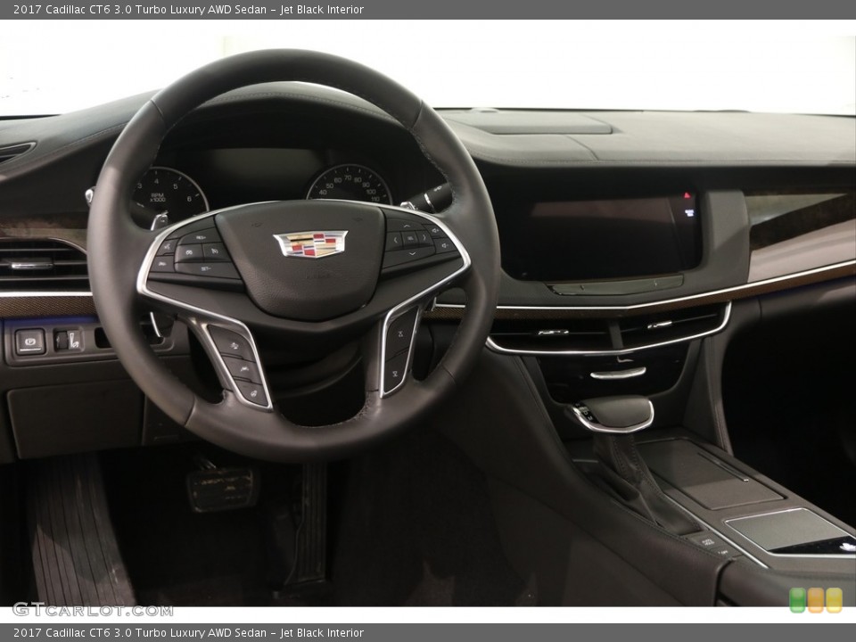 Jet Black Interior Dashboard for the 2017 Cadillac CT6 3.0 Turbo Luxury AWD Sedan #121866497
