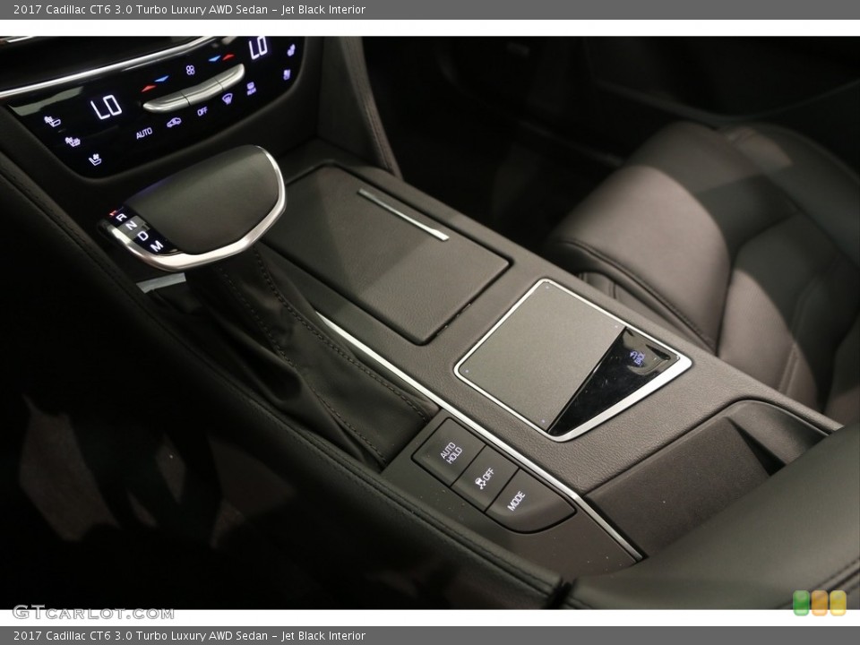 Jet Black Interior Transmission for the 2017 Cadillac CT6 3.0 Turbo Luxury AWD Sedan #121866515