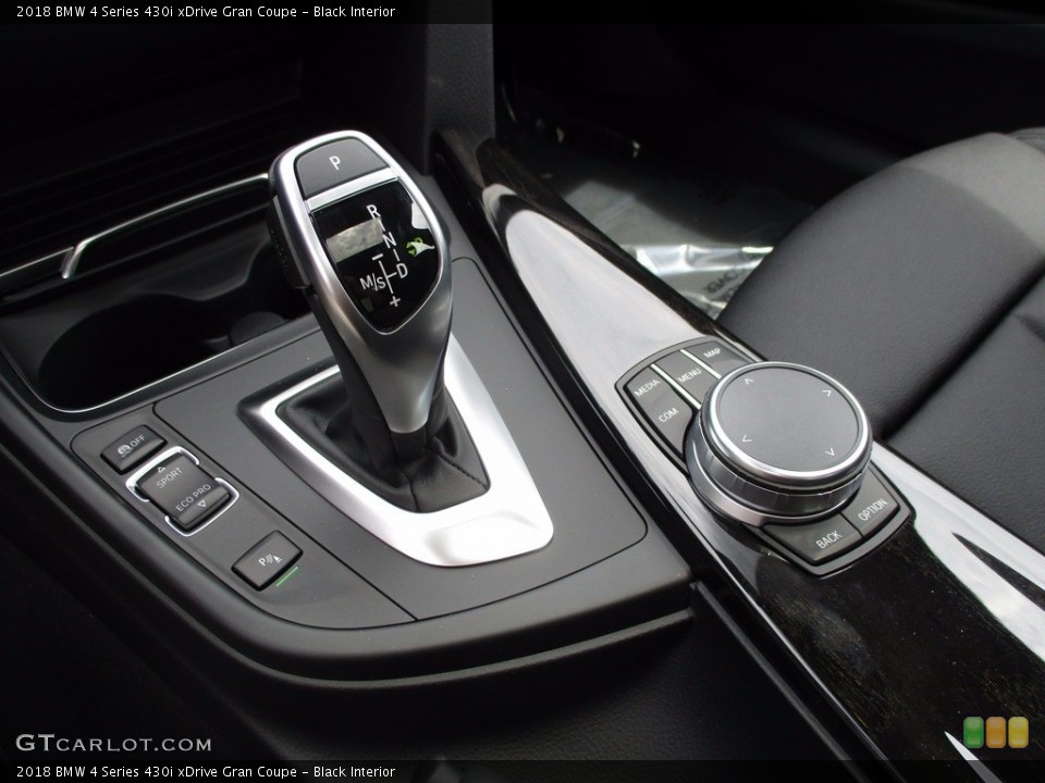 Black Interior Transmission for the 2018 BMW 4 Series 430i xDrive Gran Coupe #121872145