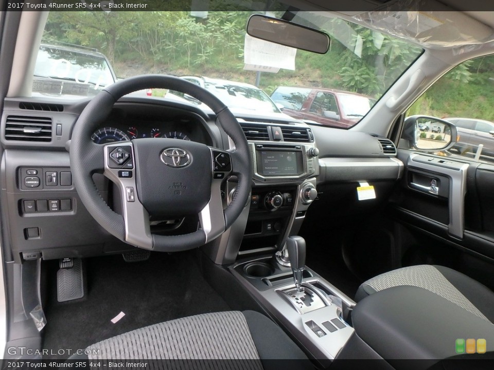 Black Interior Prime Interior for the 2017 Toyota 4Runner SR5 4x4 #121875484