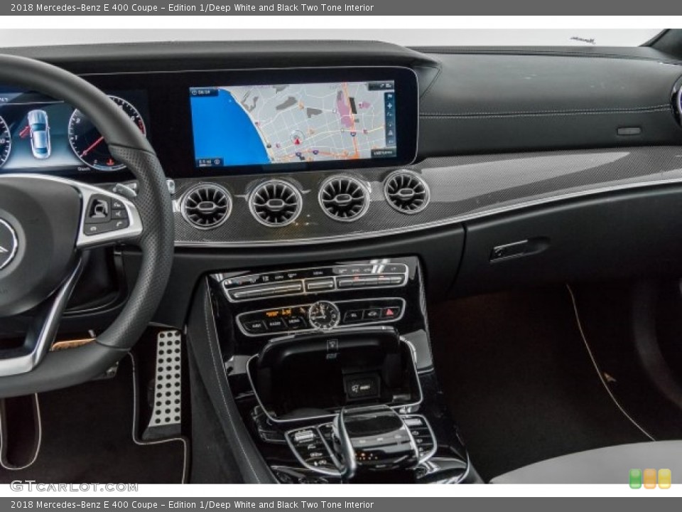 Edition 1/Deep White and Black Two Tone Interior Dashboard for the 2018 Mercedes-Benz E 400 Coupe #121881415