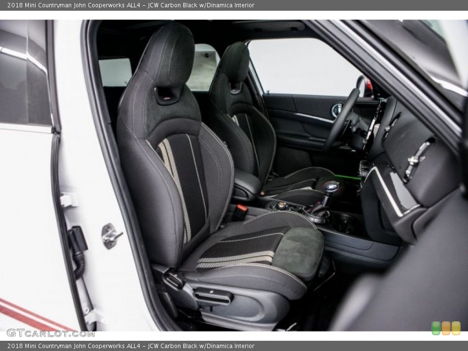 JCW Carbon Black w/Dinamica Interior Photo for the 2018 Mini Countryman John Cooperworks ALL4 #121882573