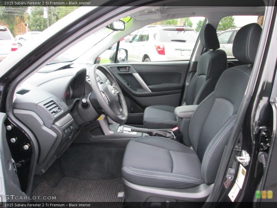Black Interior Photo for the 2015 Subaru Forester 2.5i Premium #121884301