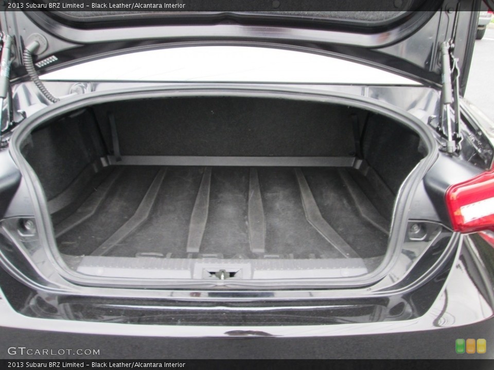 Black Leather/Alcantara Interior Trunk for the 2013 Subaru BRZ Limited #121887376