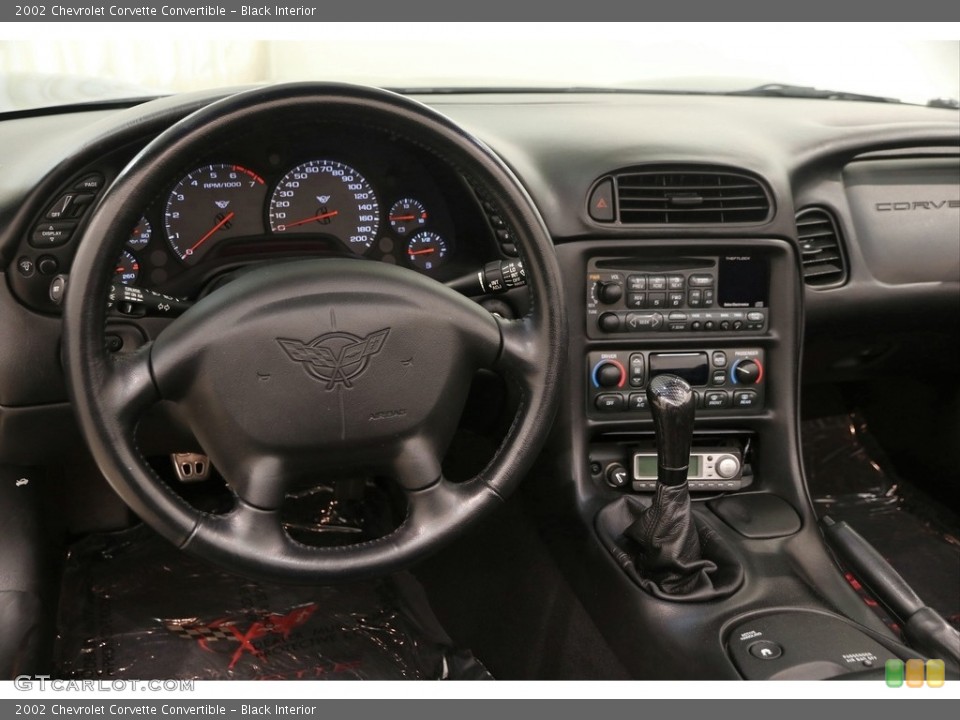 Black Interior Dashboard for the 2002 Chevrolet Corvette Convertible #121888045