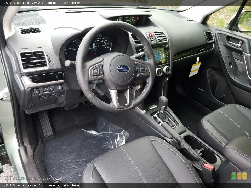 Black Interior Photo for the 2018 Subaru Forester 2.5i Touring #121891708