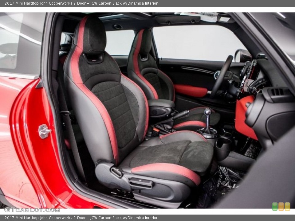 JCW Carbon Black w/Dinamica Interior Photo for the 2017 Mini Hardtop John Cooperworks 2 Door #121892713