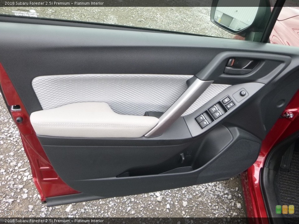 Platinum Interior Door Panel for the 2018 Subaru Forester 2.5i Premium #121893256