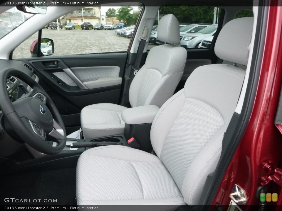Platinum Interior Front Seat for the 2018 Subaru Forester 2.5i Premium #121893280