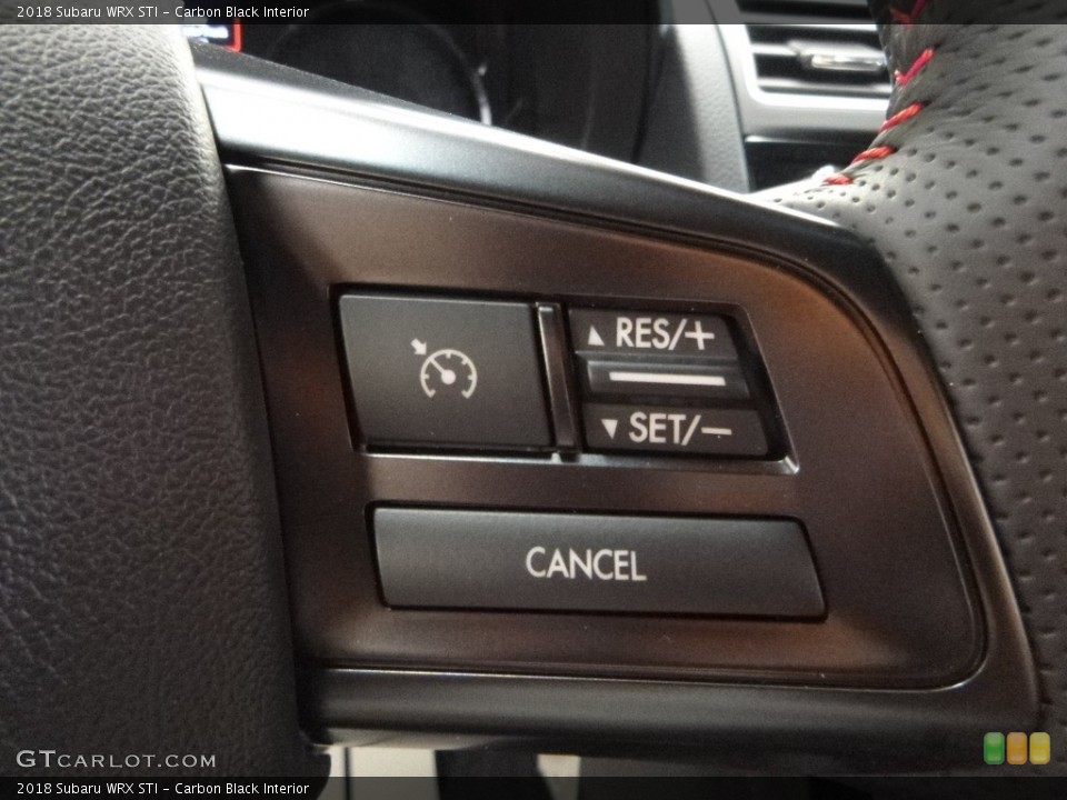 Carbon Black Interior Controls for the 2018 Subaru WRX STI #121893820