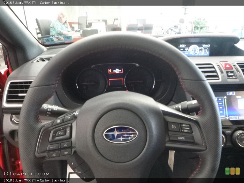 Carbon Black Interior Steering Wheel for the 2018 Subaru WRX STI #121893901