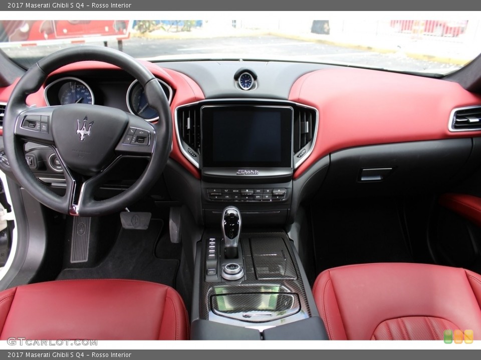 Rosso Interior Dashboard for the 2017 Maserati Ghibli S Q4 #121906480
