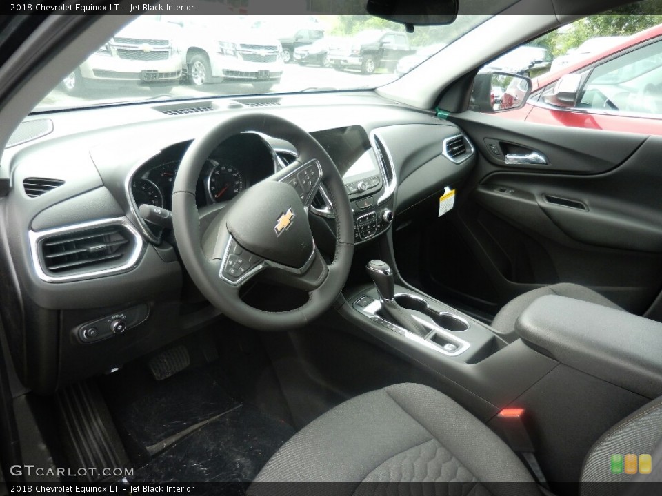 Jet Black Interior Photo for the 2018 Chevrolet Equinox LT #121914331
