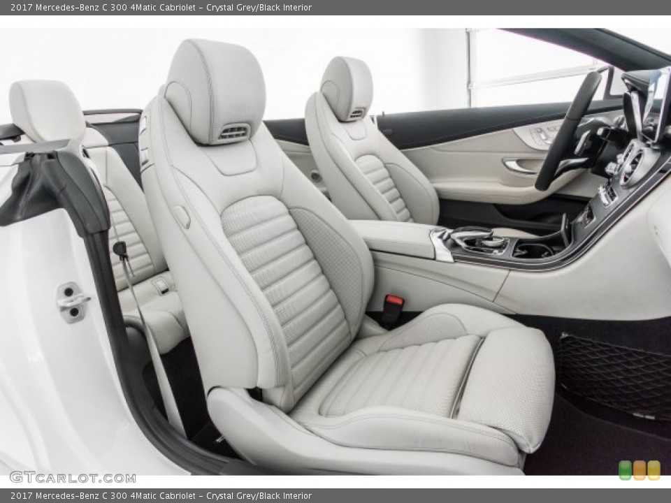 Crystal Grey/Black Interior Photo for the 2017 Mercedes-Benz C 300 4Matic Cabriolet #121965842