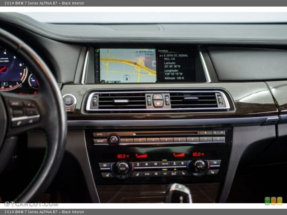 Black Interior Controls for the 2014 BMW 7 Series ALPINA B7 #121977644