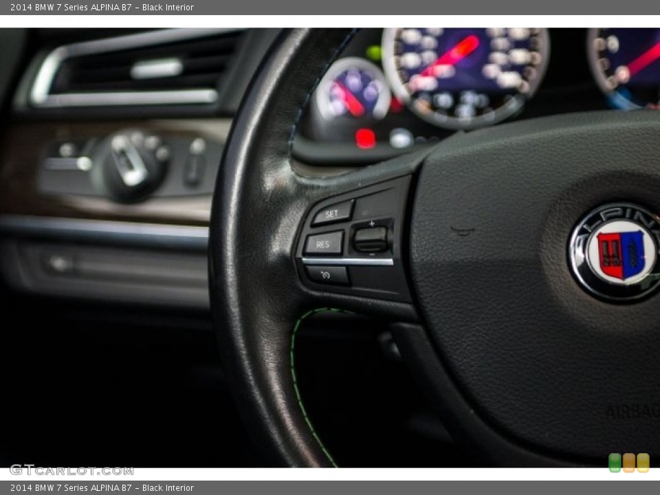 Black Interior Controls for the 2014 BMW 7 Series ALPINA B7 #121977818