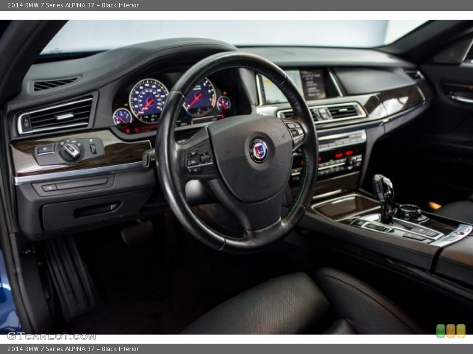 Black Interior Dashboard for the 2014 BMW 7 Series ALPINA B7 #121977857