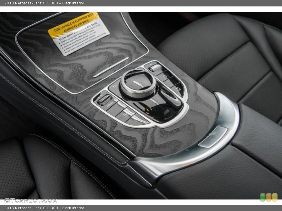 Black Interior Controls for the 2018 Mercedes-Benz GLC 300 #121979714