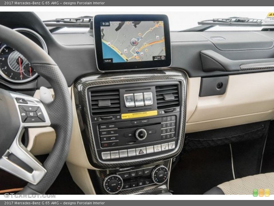 designo Porcelain Interior Navigation for the 2017 Mercedes-Benz G 65 AMG #121980353