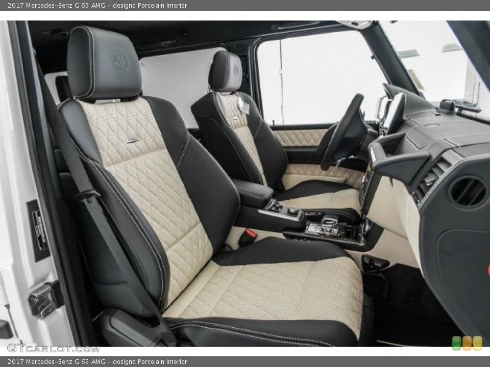 designo Porcelain Interior Front Seat for the 2017 Mercedes-Benz G 65 AMG #121980368