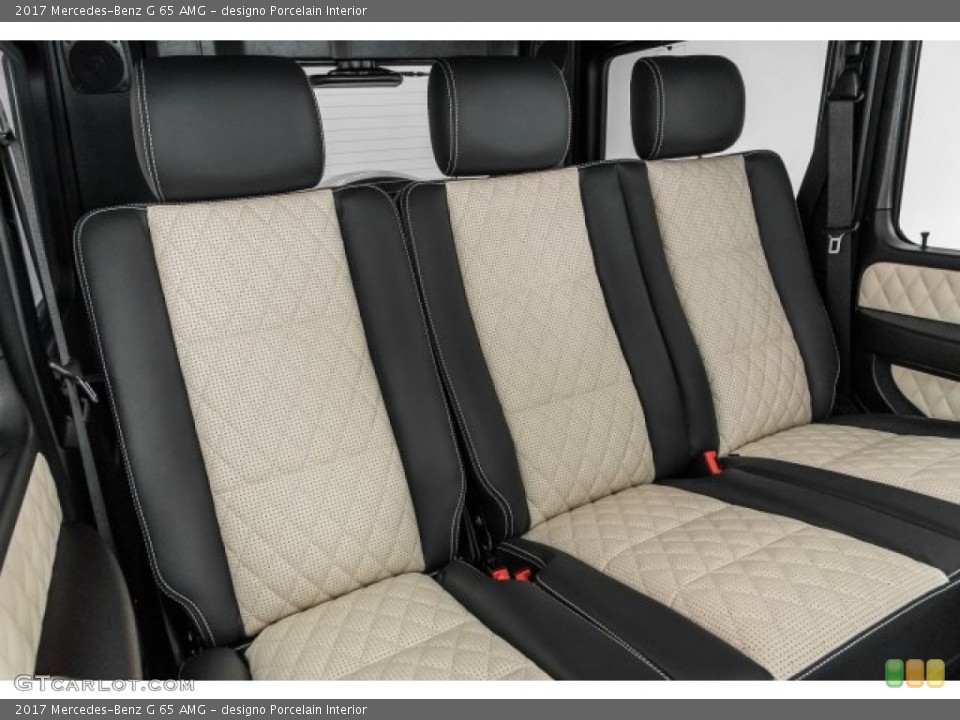 designo Porcelain Interior Rear Seat for the 2017 Mercedes-Benz G 65 AMG #121980518