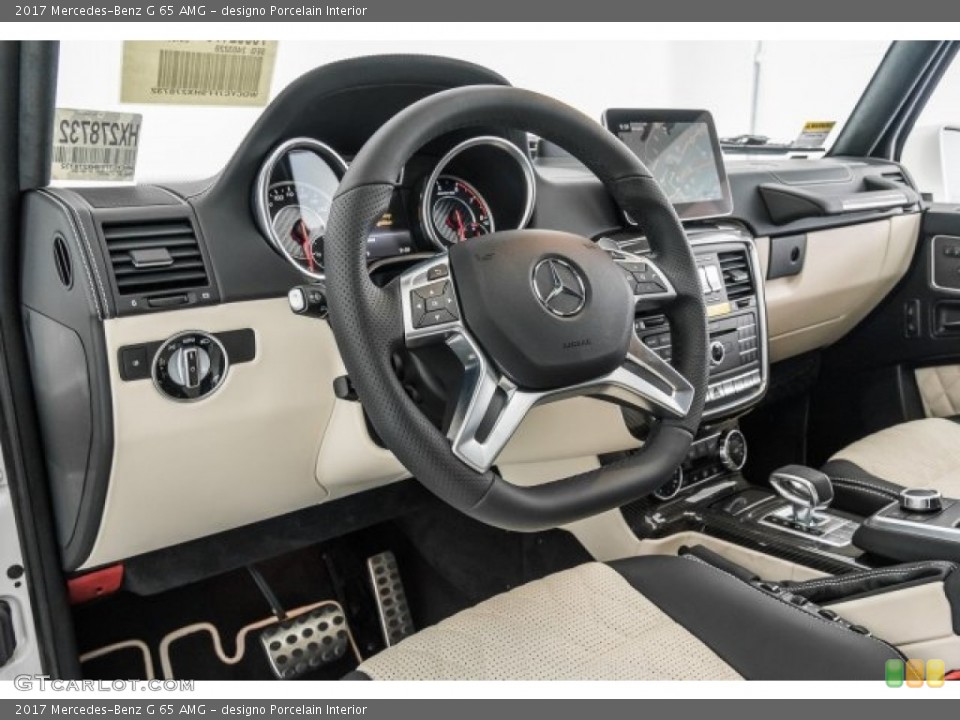 designo Porcelain Interior Dashboard for the 2017 Mercedes-Benz G 65 AMG #121980675