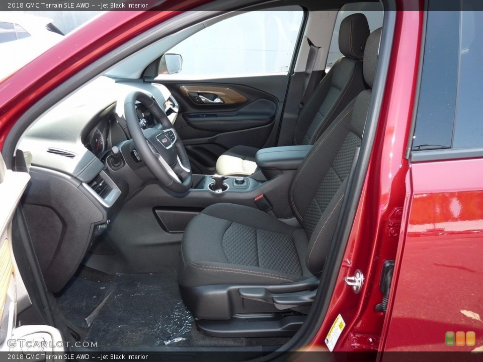 ­Jet Black Interior Photo for the 2018 GMC Terrain SLE AWD #122004525