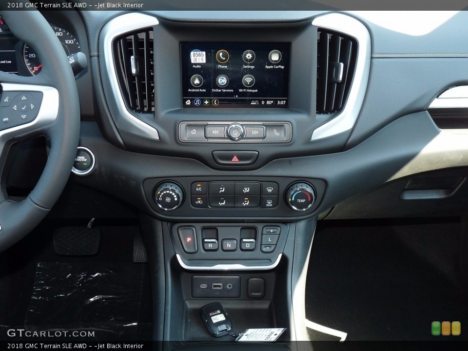 ­Jet Black Interior Controls for the 2018 GMC Terrain SLE AWD #122004858