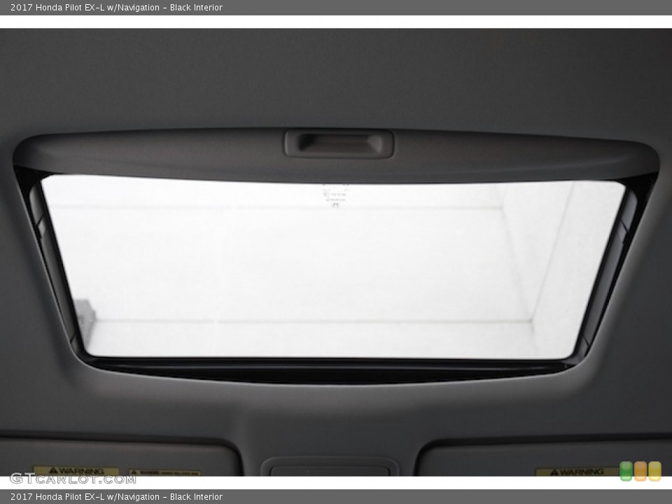 Black Interior Sunroof for the 2017 Honda Pilot EX-L w/Navigation #122010970