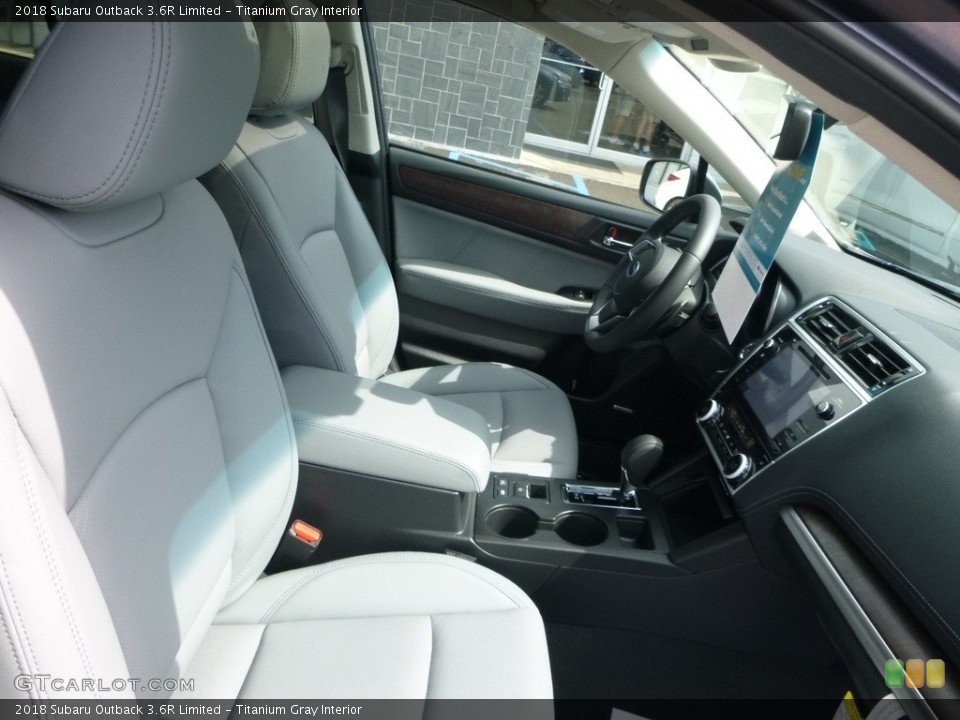 Titanium Gray Interior Front Seat for the 2018 Subaru Outback 3.6R Limited #122039636