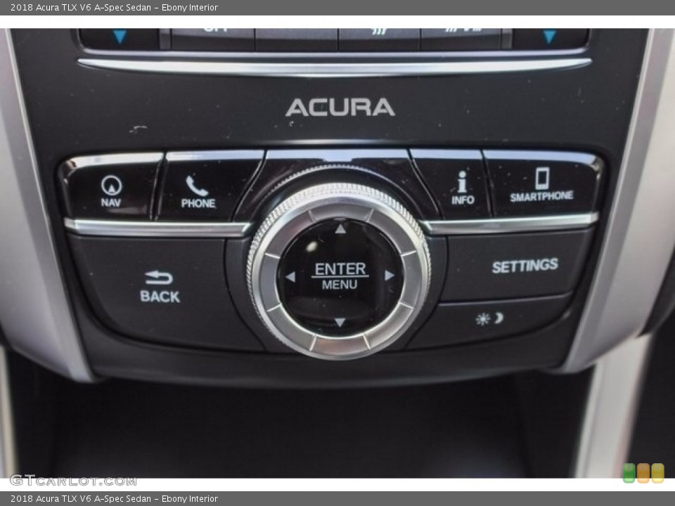 Ebony Interior Controls for the 2018 Acura TLX V6 A-Spec Sedan #122043395