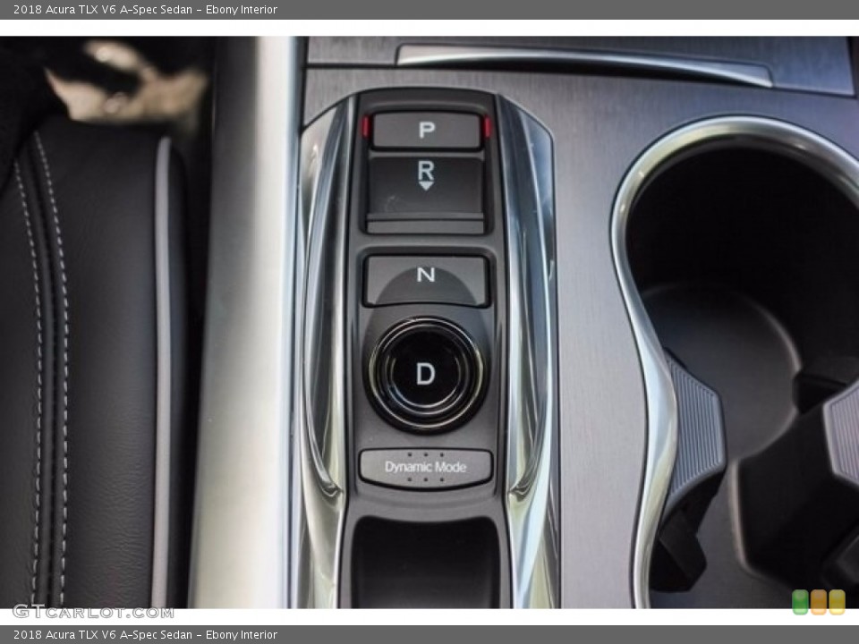 Ebony Interior Transmission for the 2018 Acura TLX V6 A-Spec Sedan #122043404