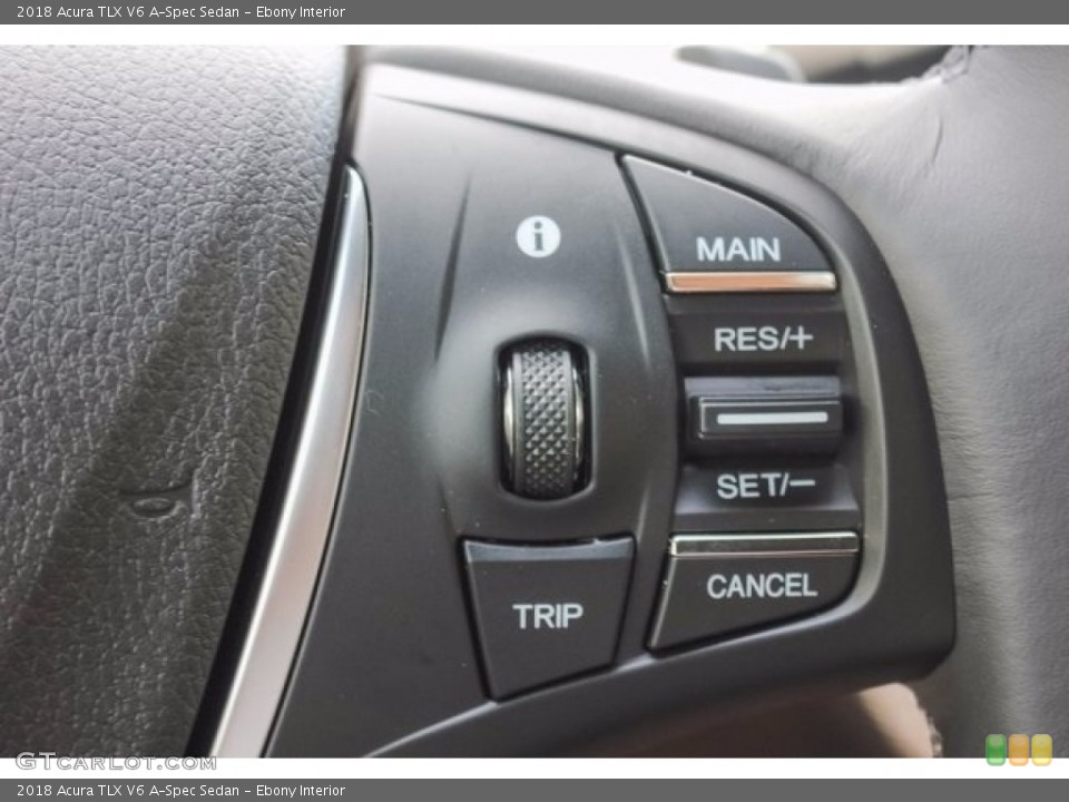 Ebony Interior Controls for the 2018 Acura TLX V6 A-Spec Sedan #122043560