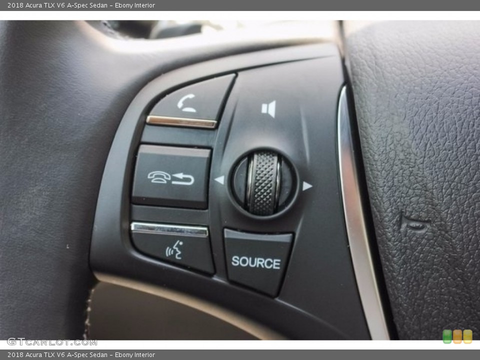 Ebony Interior Controls for the 2018 Acura TLX V6 A-Spec Sedan #122043569