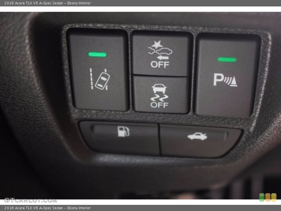 Ebony Interior Controls for the 2018 Acura TLX V6 A-Spec Sedan #122043614