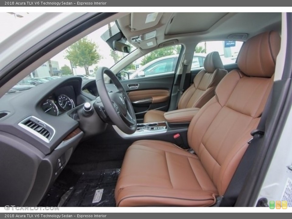 Espresso Interior Front Seat for the 2018 Acura TLX V6 Technology Sedan #122044529