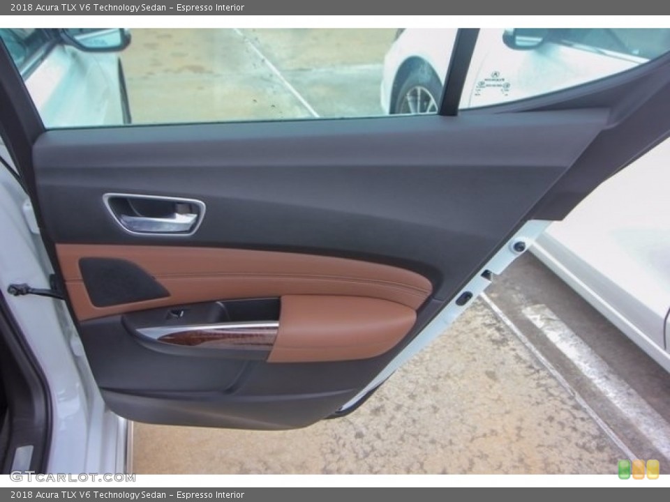 Espresso Interior Door Panel for the 2018 Acura TLX V6 Technology Sedan #122044586