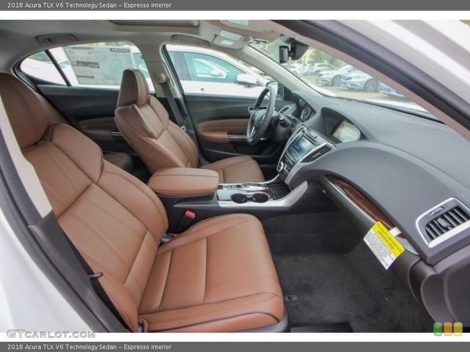 Espresso Interior Front Seat for the 2018 Acura TLX V6 Technology Sedan #122044634