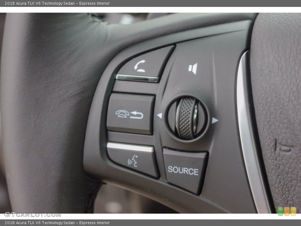 Espresso Interior Controls for the 2018 Acura TLX V6 Technology Sedan #122044760