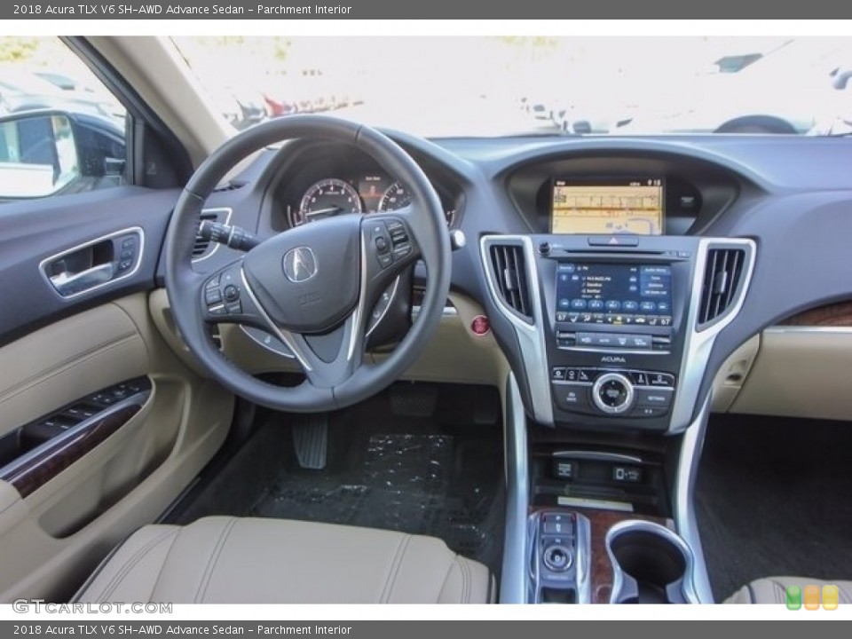 Parchment Interior Dashboard for the 2018 Acura TLX V6 SH-AWD Advance Sedan #122051390
