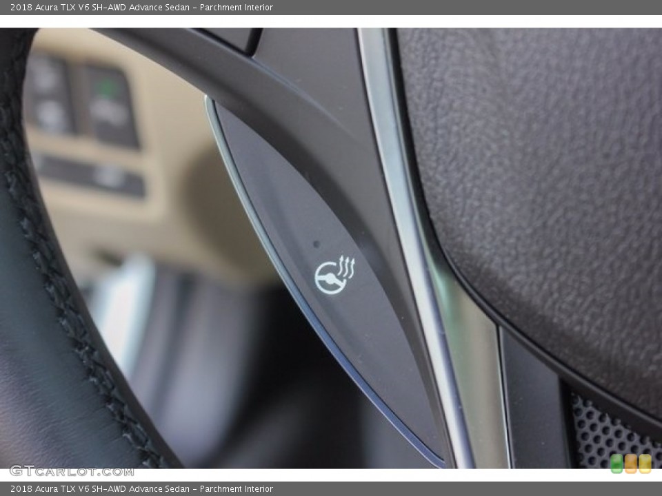 Parchment Interior Controls for the 2018 Acura TLX V6 SH-AWD Advance Sedan #122051417