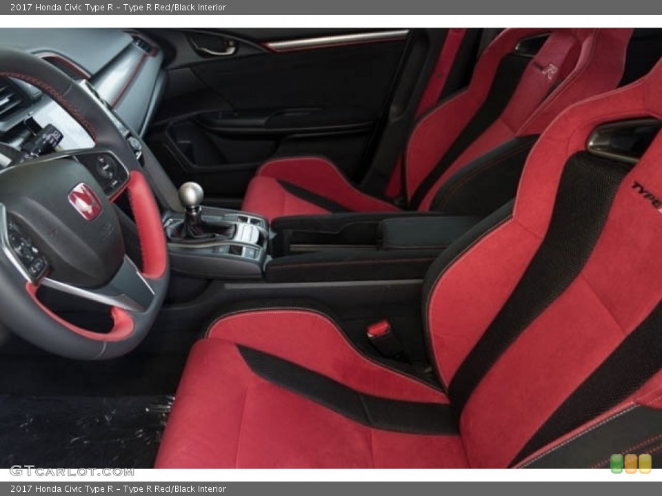 Type R Red/Black Interior Front Seat for the 2017 Honda Civic Type R #122057674