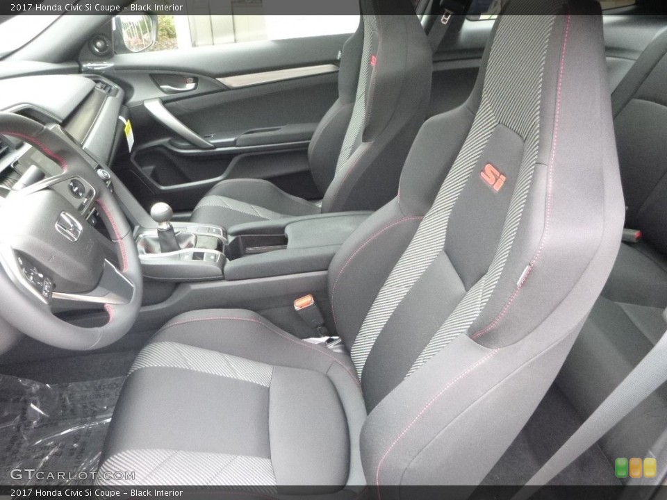 Black Interior Photo for the 2017 Honda Civic Si Coupe #122068409