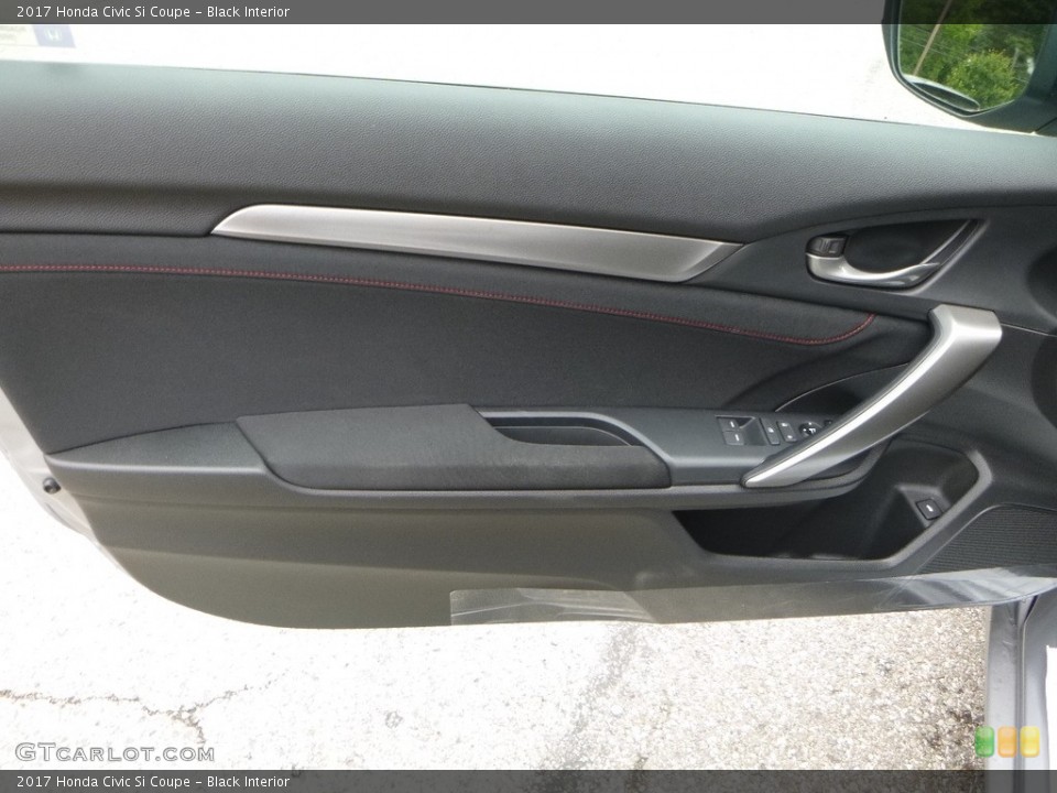 Black Interior Door Panel for the 2017 Honda Civic Si Coupe #122068483