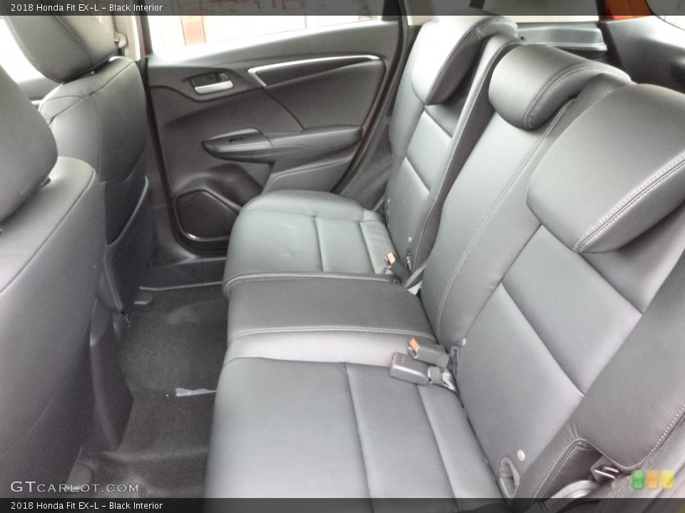 Black Interior Rear Seat for the 2018 Honda Fit EX-L #122071142