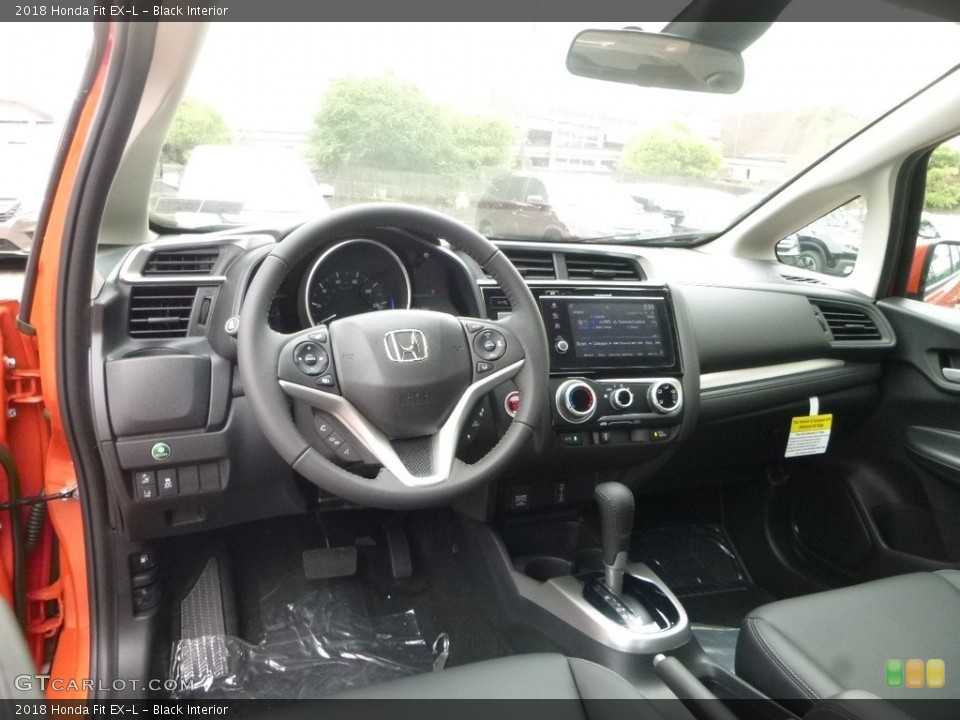 Black Interior Dashboard for the 2018 Honda Fit EX-L #122071166
