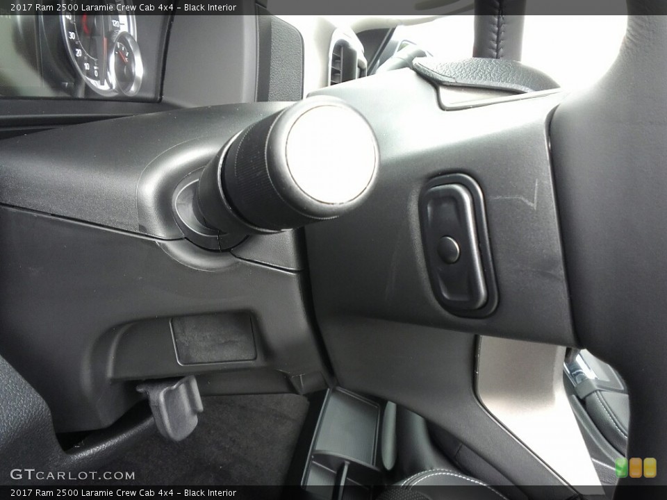 Black Interior Controls for the 2017 Ram 2500 Laramie Crew Cab 4x4 #122076851