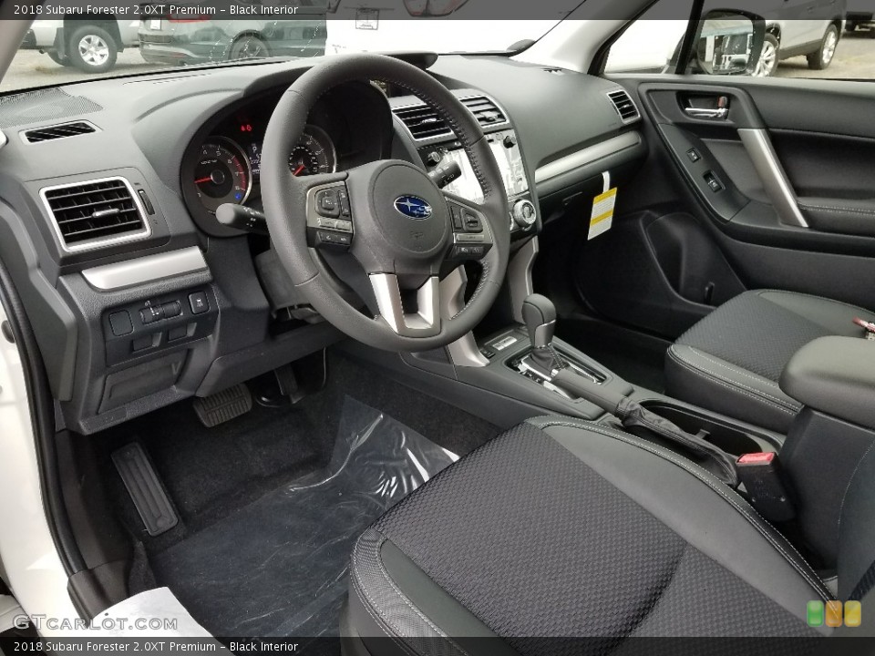 Black Interior Photo for the 2018 Subaru Forester 2.0XT Premium #122080883