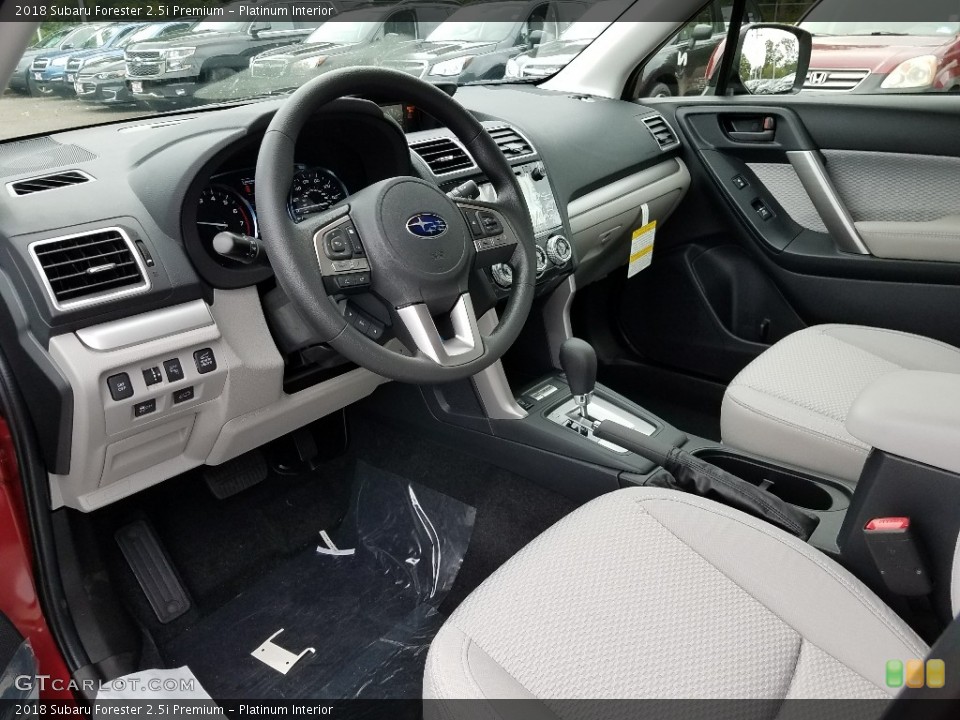 Platinum Interior Photo for the 2018 Subaru Forester 2.5i Premium #122082422
