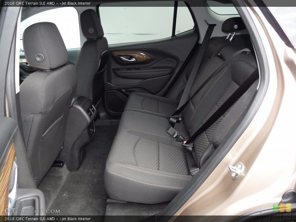 ­Jet Black Interior Rear Seat for the 2018 GMC Terrain SLE AWD #122087810